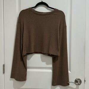 Urban Renewal Cozy Ribbed Drip Sleeve Sweater